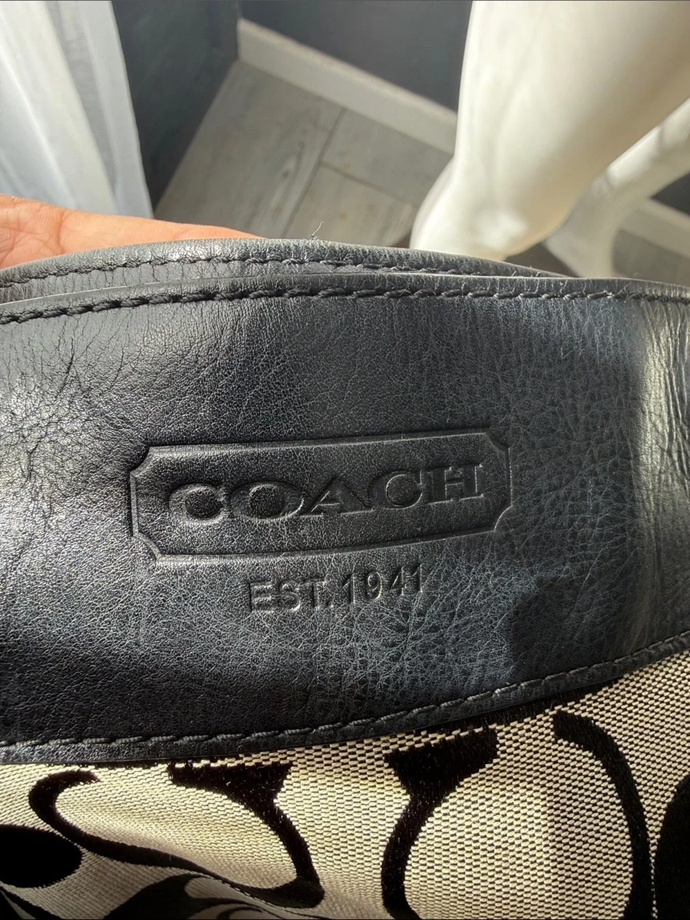 Coach signature canvas